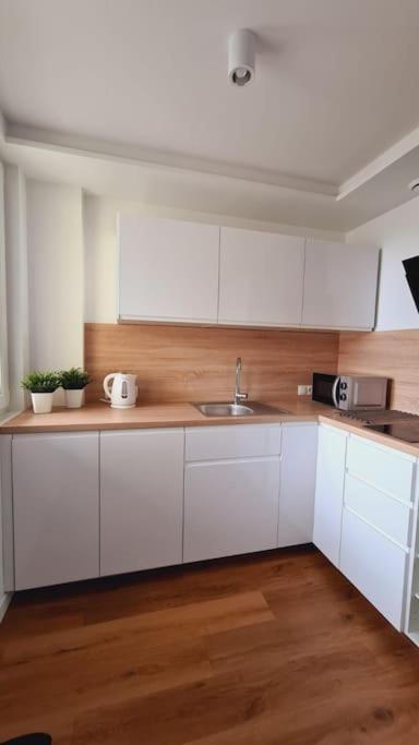 Sloneczny Apartament W Centrum Gdyni 2 Pokojowy 格丁尼亚 外观 照片